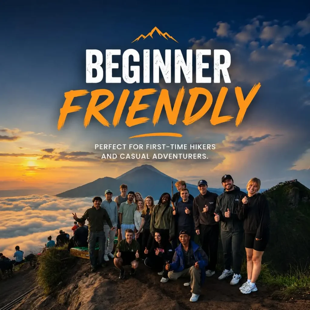 Perfect for first-time hikers and casual adventurers.